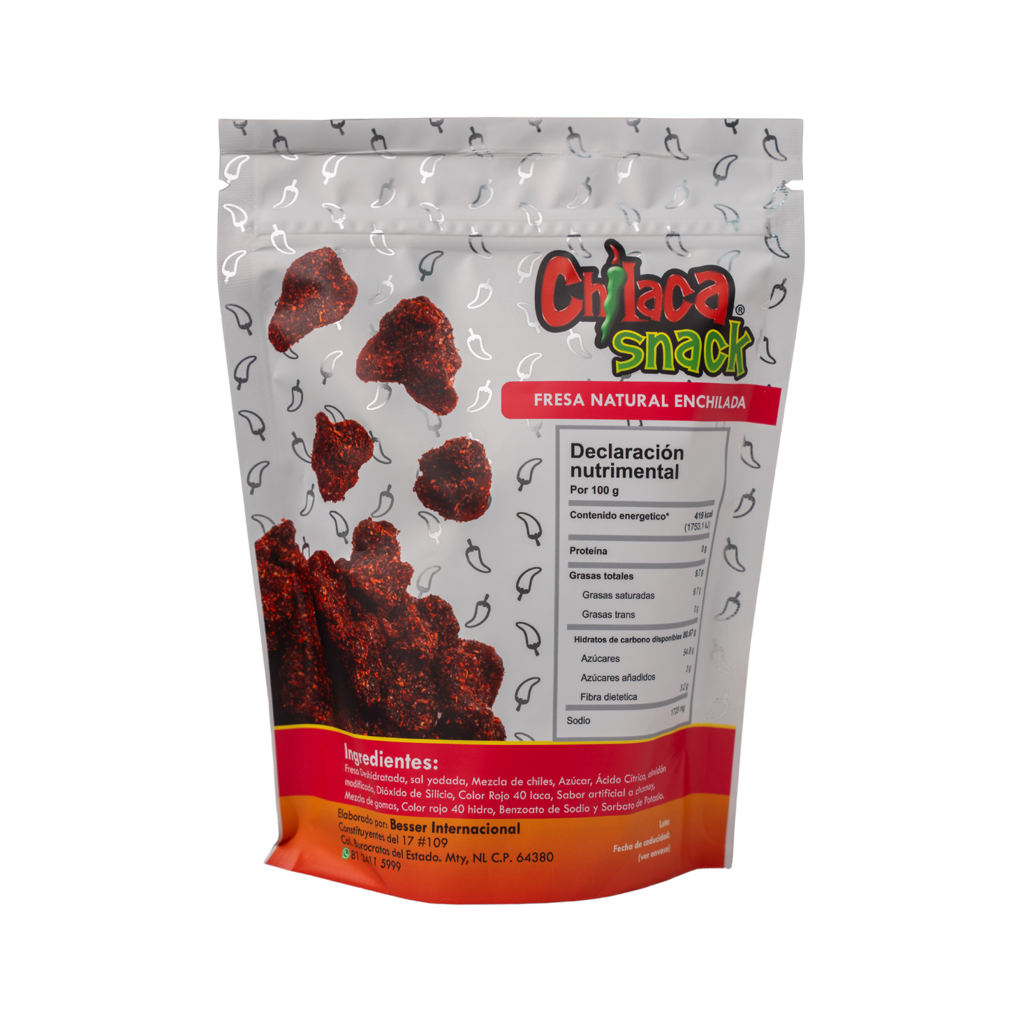 Fresa Natural Enchilada