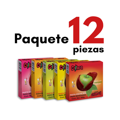 Empaque de paquete pasta para forrar manzanas pasta con pasta para forrar manzanas Chilaca Chilitos