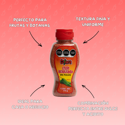 Cobertura para Manzanas Enchiladas - Pasta Chamoy y Tamarindo + Polvos Pulpa Bites | Envío Gratis