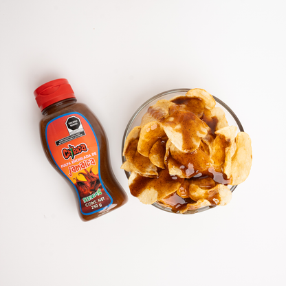 Textura de pulpa bites jamaica stevia producto con snacks con chamoy Chilaca Chilitos